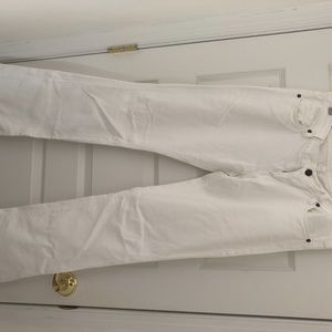 CITIZENS OF HUMANITY WHITE SLIM BOOT CUT SIZE 29